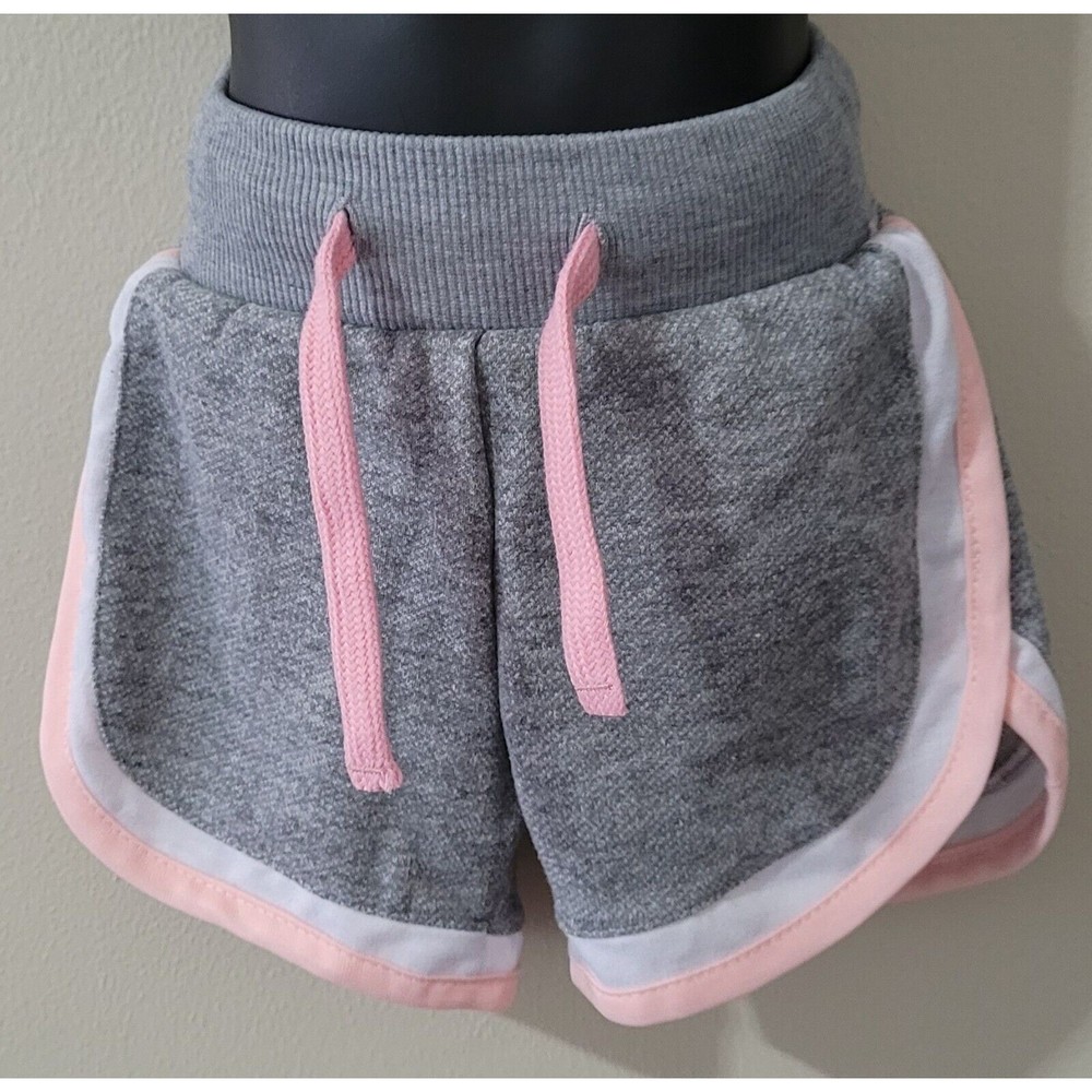 Girls Ponytails Size Small(4) Grey Athletic Shorts